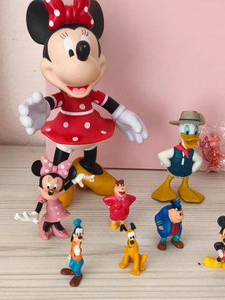 Lote Muñecos Disney Minnie y Amigos