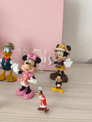 Lote Muñecos Disney Minnie y Amigos
