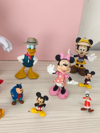 Lote Muñecos Disney Minnie y Amigos