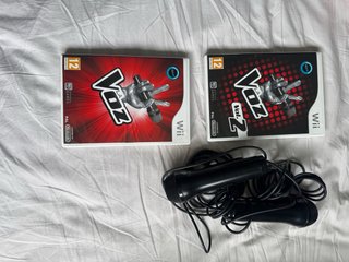 Juegos Wii La Voz 1 y 2 + 2 Micrófonos