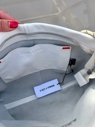 Bolso Bimba y Lola Piel Blanco Nuevo