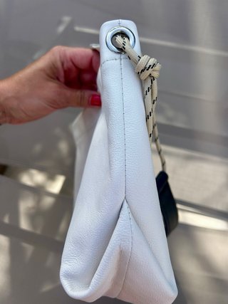 Bolso Bimba y Lola Piel Blanco Nuevo