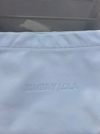 Bolso Bimba y Lola Piel Blanco Nuevo