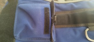 Arnés para perro Xdog azul talla L