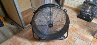 Ventilador industrial HTW negro