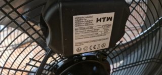 Ventilador industrial HTW negro
