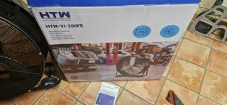 Ventilador industrial HTW negro
