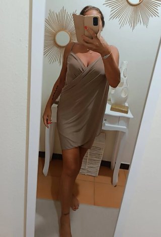 Copricostume pareo beige