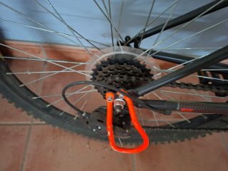Bicicleta BTwin Rockrider Negra/Roja