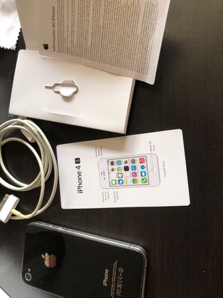 iPhone 4s Nero con la sua scatola originale