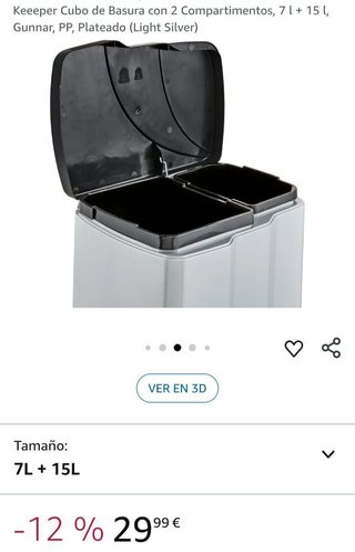 Keeeper Cubo de Basura