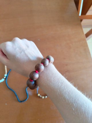 Collares y pulsera playeros