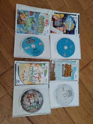 Pack 4 Juegos Wii: Animal Crossing, Cooking Party,