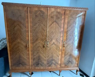 Ropero armario antiguo de madera