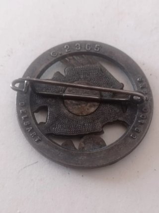 Lote 3 Emblemas Metálicos Vintage