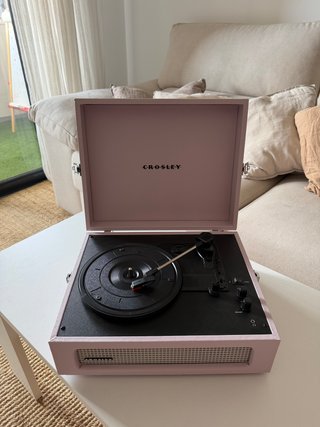 Tocadiscos Crosley Rosa