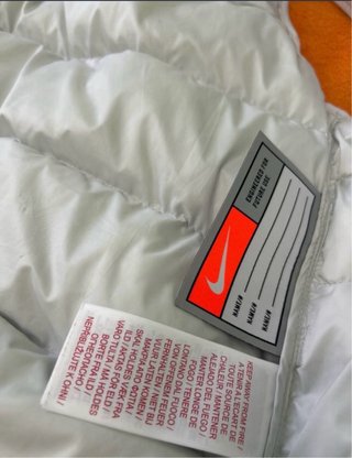 Chaleco Nike Niño Gris Claro