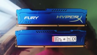 Pack RAM 8GB DDR3 (2x4GB) Kingston HyperX Fury 133