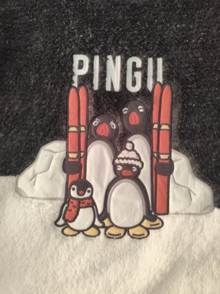 Pijama Polar Pingu Purpurina