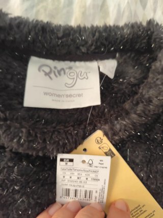 Pijama Polar Pingu Purpurina
