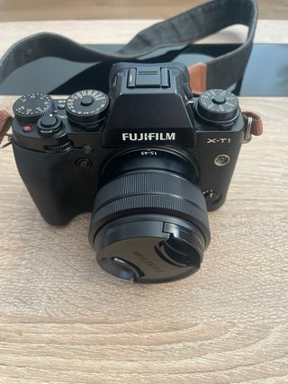 Fujifilm X-T1 con objetivos