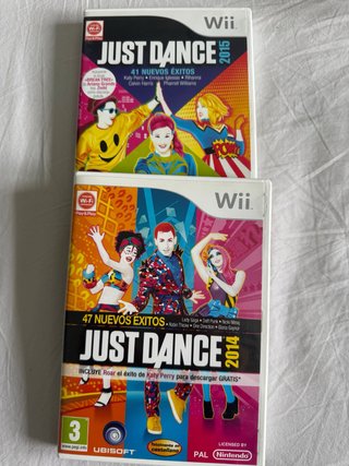 Juegos Wii Just Dance 2014 y 2015