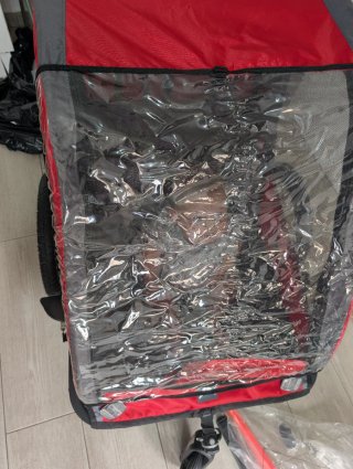 Carro para correr y bici