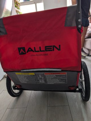 Carro para correr y bici
