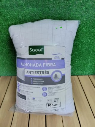 Almohada de Fibra Savel Antiestrés Doble Funda 105