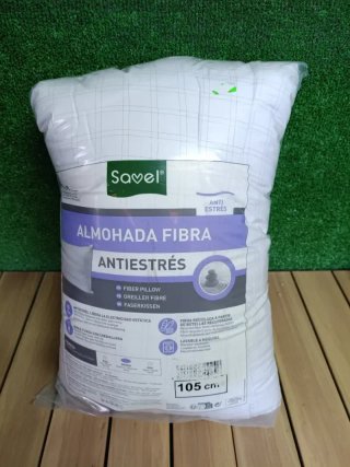 Almohada de Fibra Savel Antiestrés Doble Funda 105