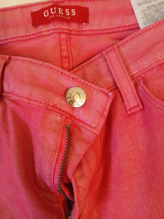 Pantalón Guess Talla 38 Rosa