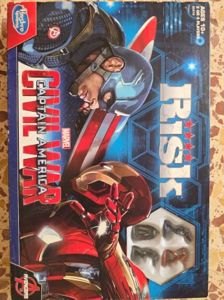 Risk Capitán América Civil War Hasbro Gaming