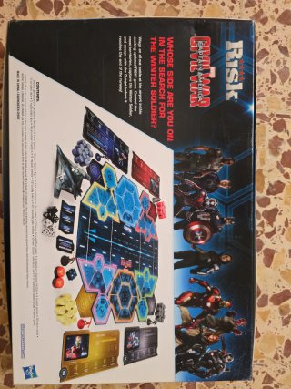 Risk Capitán América Civil War Hasbro Gaming