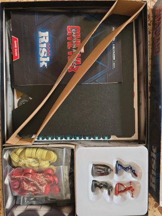 Risk Capitán América Civil War Hasbro Gaming