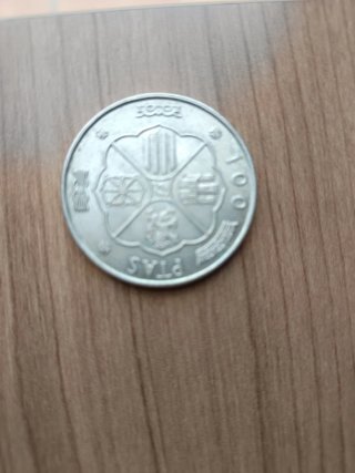 Moneda 100 Pesetas Franco Plata