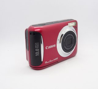 Canon PowerShot A495 Rossa 10.0 MP - Da Riparare