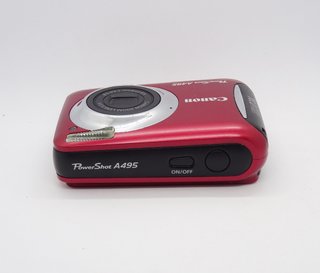 Canon PowerShot A495 Rossa 10.0 MP - Da Riparare