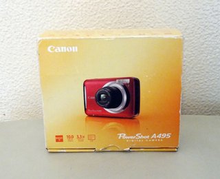 Canon PowerShot A495 Rossa 10.0 MP - Da Riparare