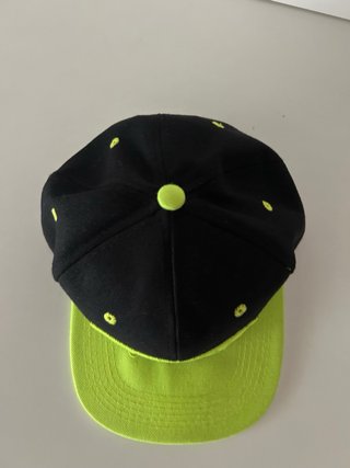 Gorra OBEY Negra y Verde Neón