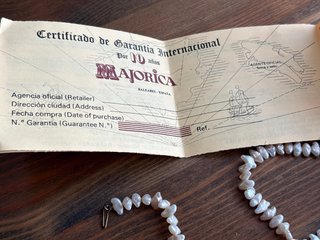 Collar Majorica Perlas Barrocas