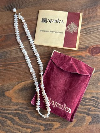 Collar Majorica Perlas Barrocas
