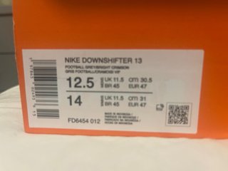 Zapatillas Nike Downshifter 13 Talla 47 Nuevas