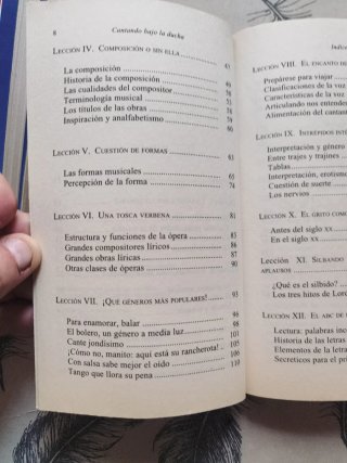Cantando bajo la ducha