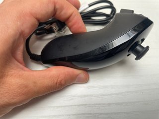 Nintendo Wii Nunchuk Originale Controller Nero Acc