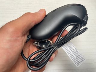 Nintendo Wii Nunchuk Originale Controller Nero Acc