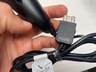 Nintendo Wii Nunchuk Originale Controller Nero Acc