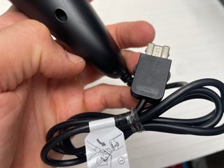 Nintendo Wii Nunchuk Originale Controller Nero Acc