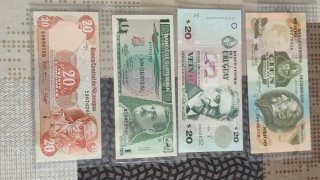 4 Billetes Americanos