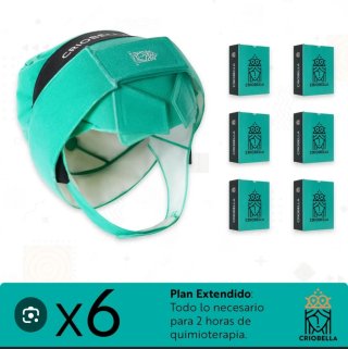 6 Gorros Hipotermicos Criobella Quimioterapia.