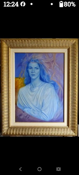 E.M.1994. quadro dipinto ad olio